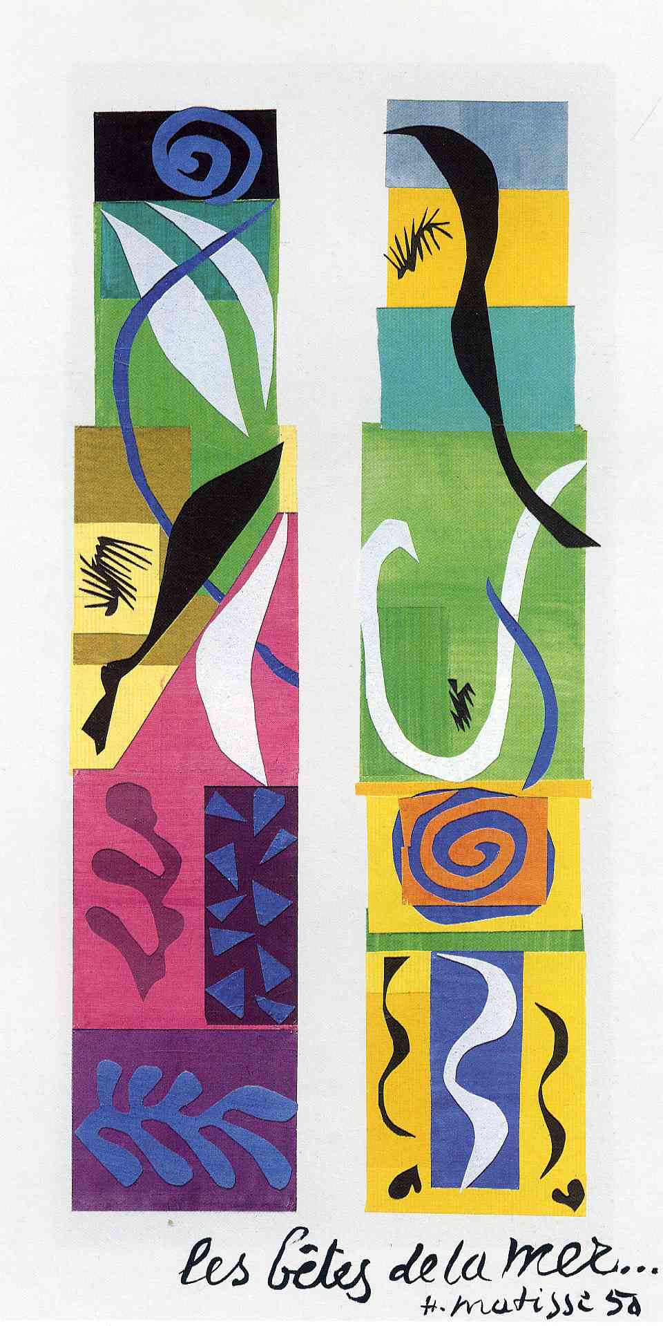 Henri Matisse - The Maritime Wildlife 1950
